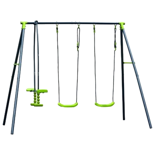Estructura metalica de columpio múltiple infantil Natuur homologada EN 71.