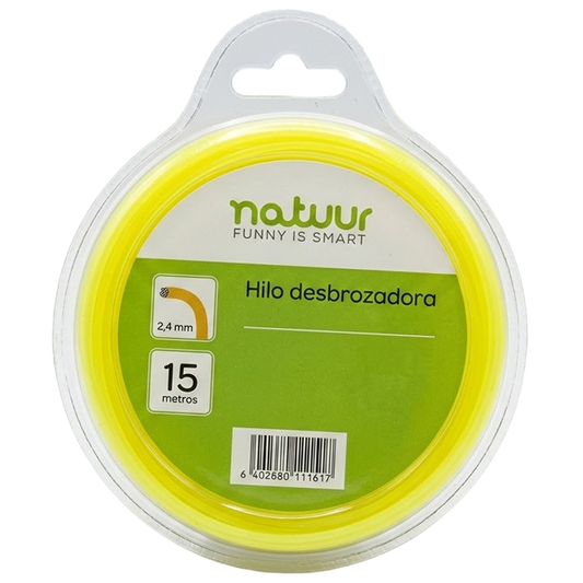 Bobina de hilo de corte redondo para desbrozadora Natuur referencia 119829.