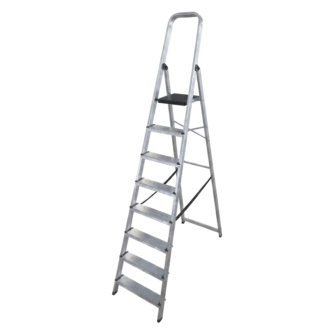 Escalera de aluminio de 8 peldanos Ambit ref 142916