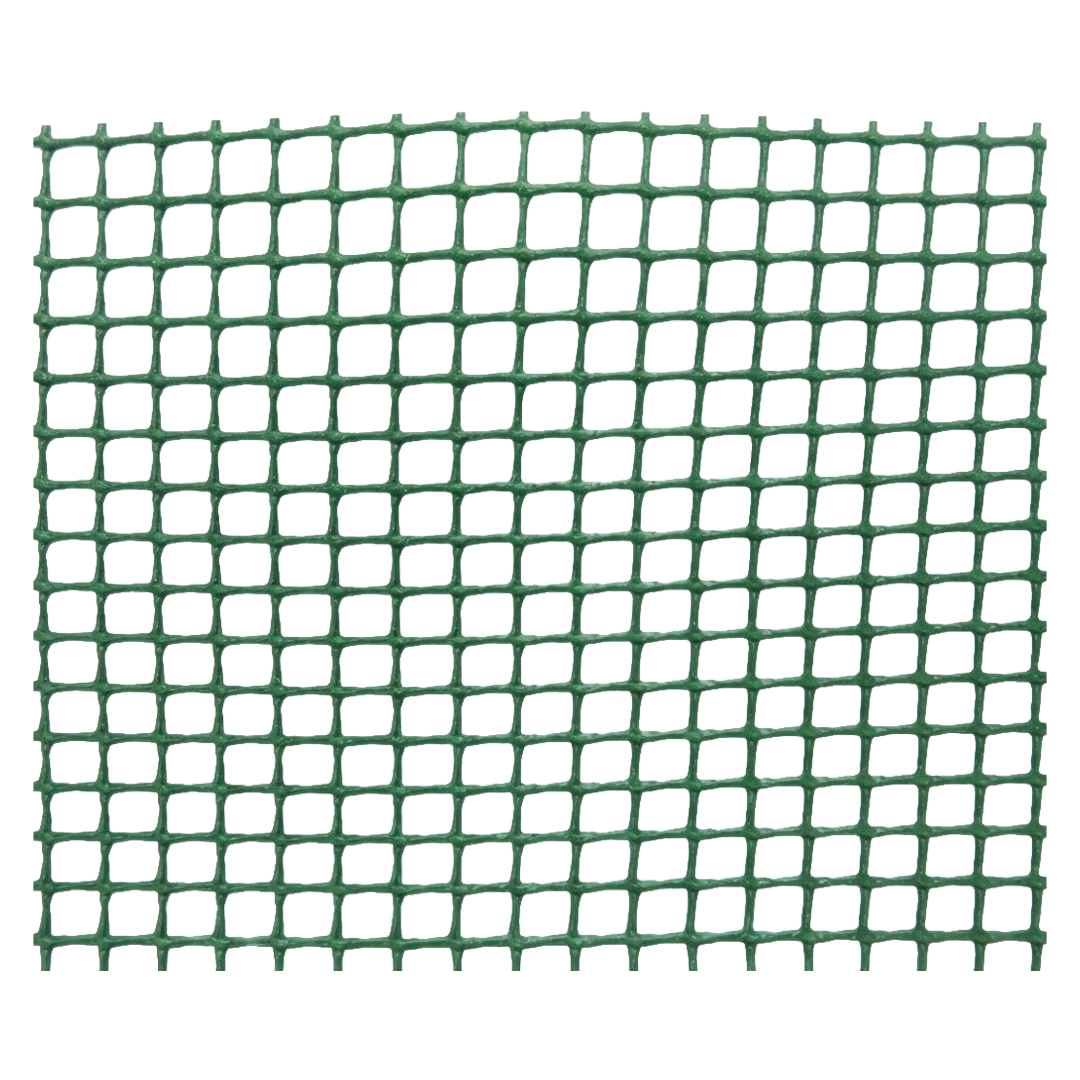 Malla plástica verde Natuur 20x20 mm 400 g/m² 1x5 m ref 143396.