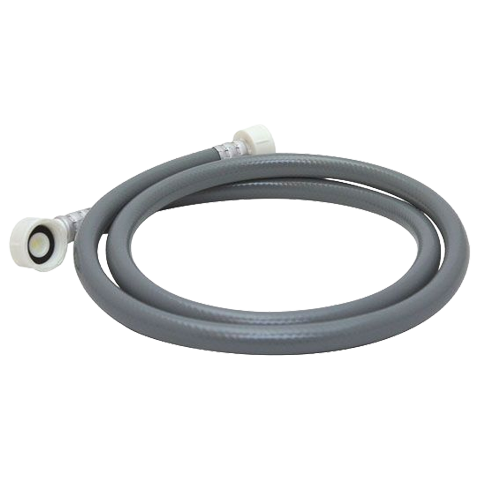 Primer plano de la tuerca hembra de nailon de 3/4" de la manguera H2O, mostrando la junta de estanqueidad incluida.
