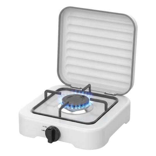 Quemador de alta eficiencia de 2.2 kW en cocina de gas Ambit.