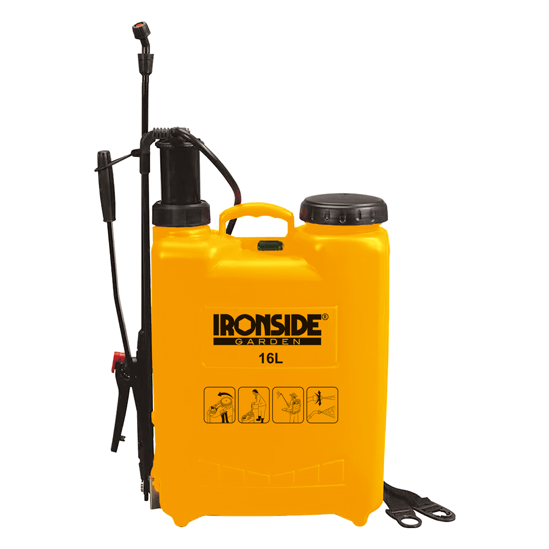 Pulverizador de espalda profesional 16L Ironside Garden ref 23024846