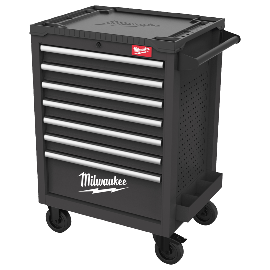 Carro de herramientas Milwaukee TOOLGUARD SRC27 7 1 de 7 cajones en gris