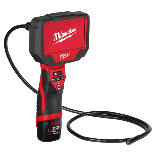 Cámara de inspección digital Milwaukee M12 con pantalla LCD de 4,3 pulgadas