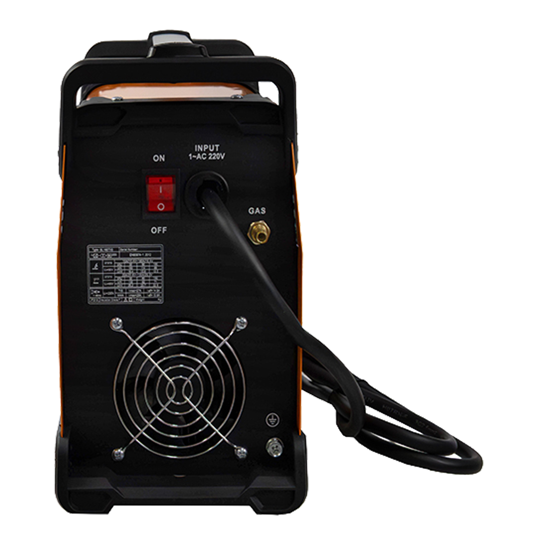 Soldador Anova SL200D en uso profesional sobre estructura metálica en taller.
