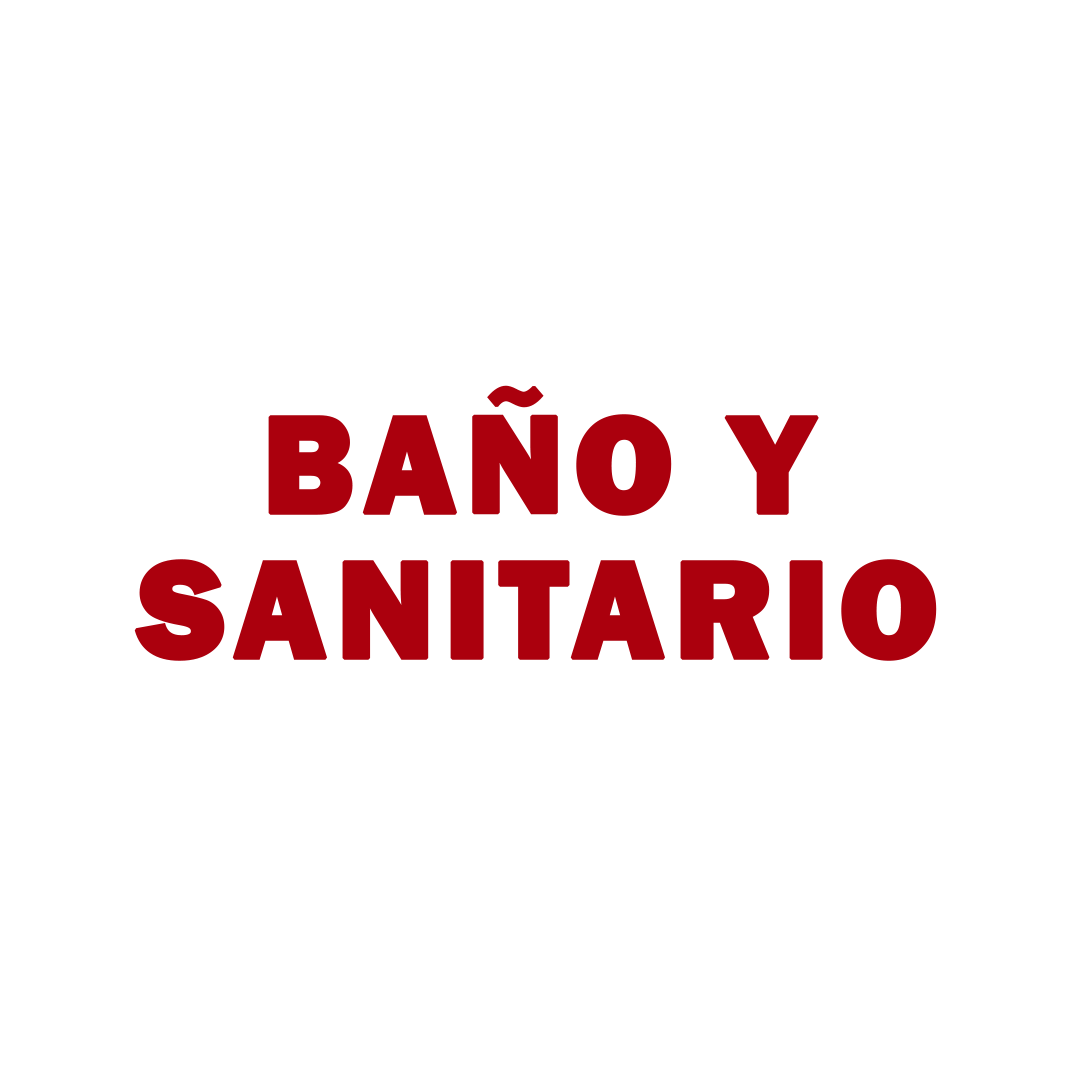Baño y sanitario