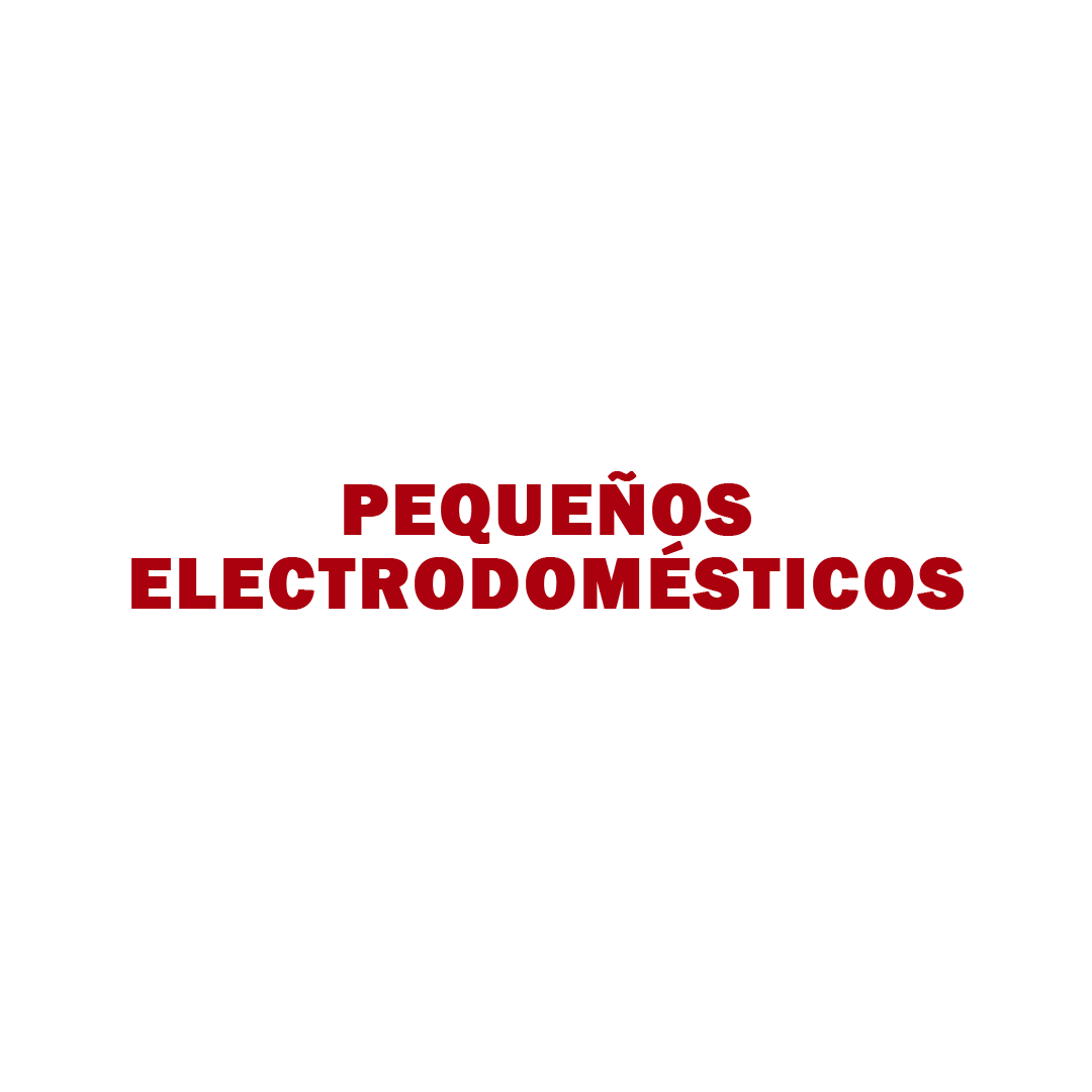 Pequeños electrodomésticos