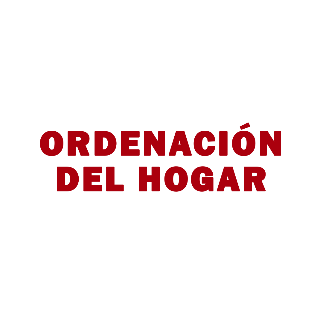 Ordenación del hogar
