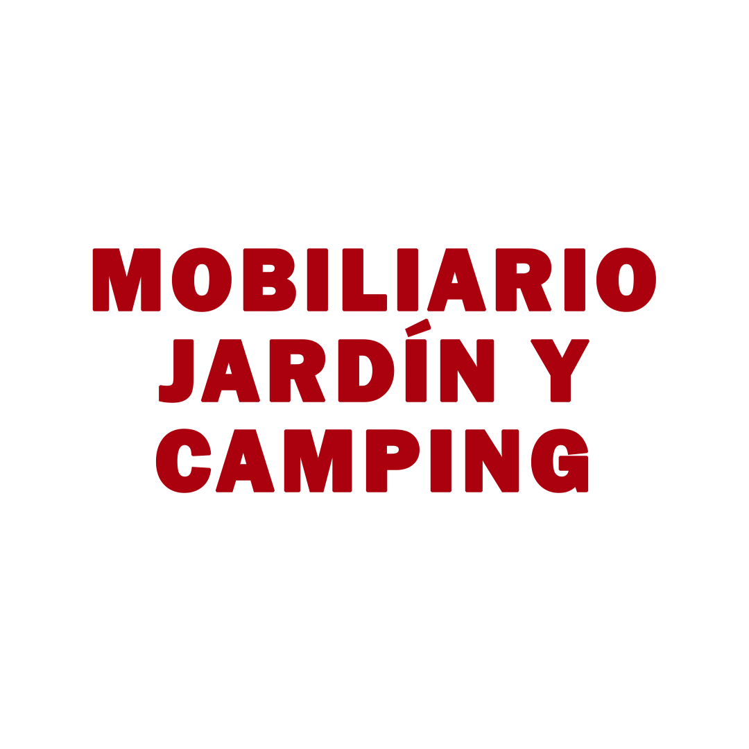 Mobiliario jardín y camping