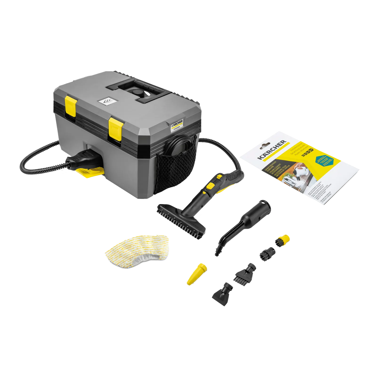Limpiadora de vapor profesional Kärcher SG 4/2 Classic con diseño compacto All-in-one-Box