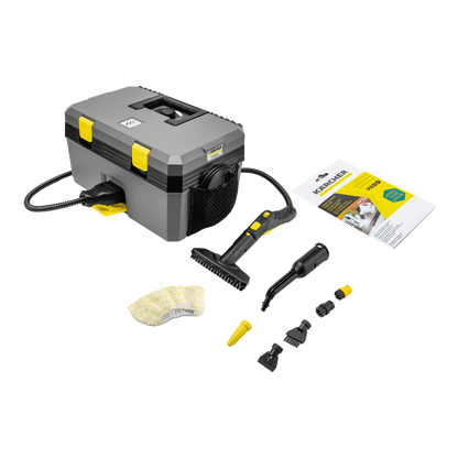 Limpiadora de vapor profesional Kärcher SG 4/2 Classic con diseño compacto All-in-one-Box
