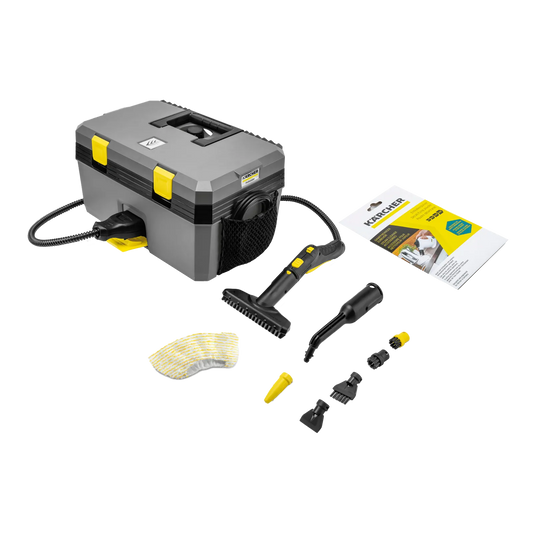 Limpiadora de vapor profesional Kärcher SG 4/2 Classic con diseño compacto All-in-one-Box