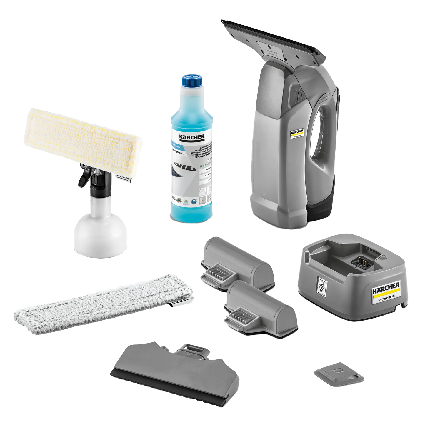 Limpiacristales profesional Kärcher WVP 10 Adv con kit completo de accesorios