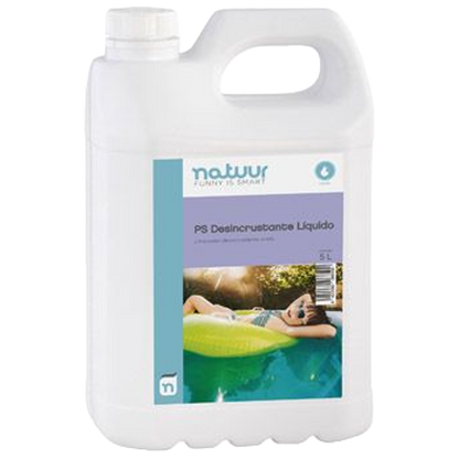 Garrafa de desincrustante acido Natuur 100246 para eliminar cal y algas.