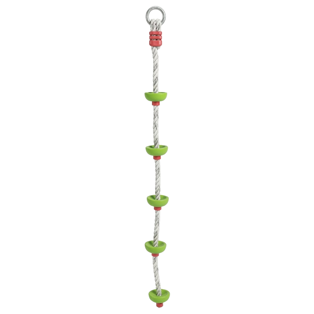 Cuerda para escalar infantil de jardin Natuur con 5 peldaños 210 cm.