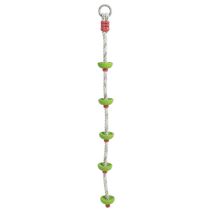 Cuerda para escalar infantil de jardin Natuur con 5 peldaños 210 cm.