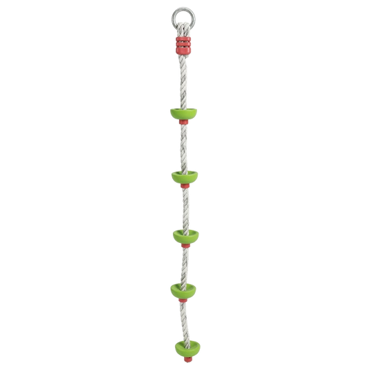 Cuerda para escalar infantil de jardin Natuur con 5 peldaños 210 cm.