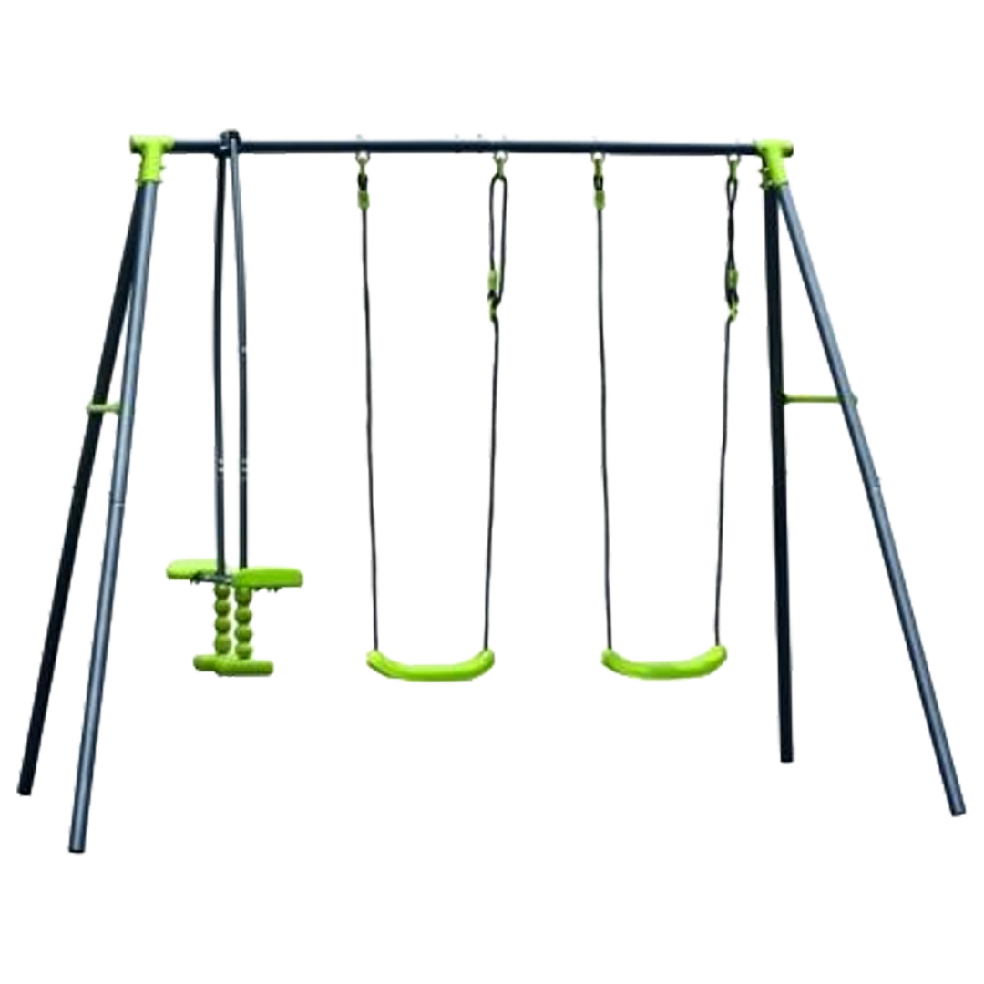 Estructura metalica de columpio múltiple infantil Natuur homologada EN 71.