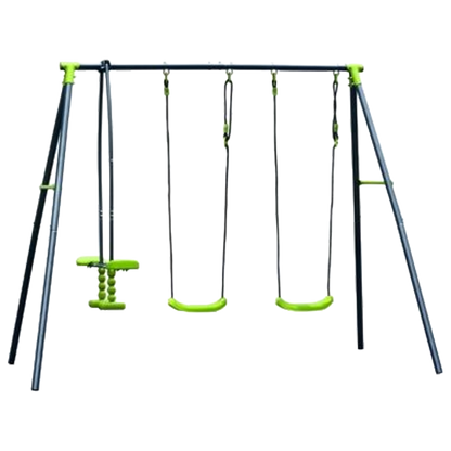 Estructura metalica de columpio múltiple infantil Natuur homologada EN 71.