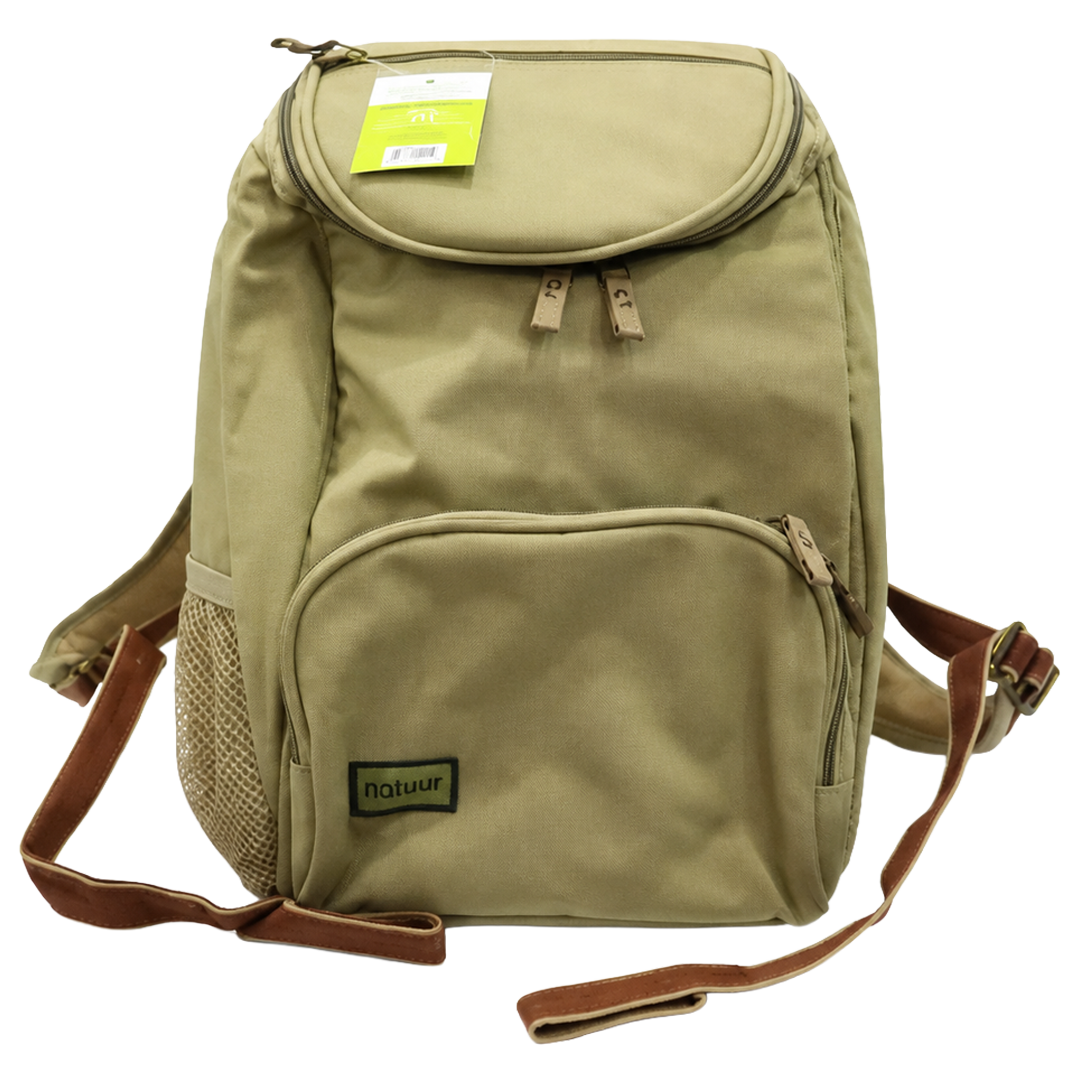 Nevera portatil flexible Natuur de 12 litros en color beige NT118518.
