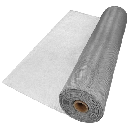 Tela mosquitera de aluminio Natuur en rollo de 1,5 x 30,5 metros.