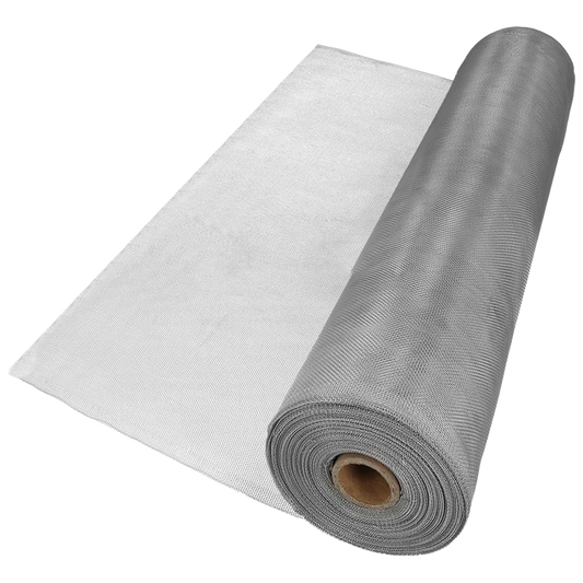 Tela mosquitera de aluminio Natuur en rollo de 1,5 x 30,5 metros.