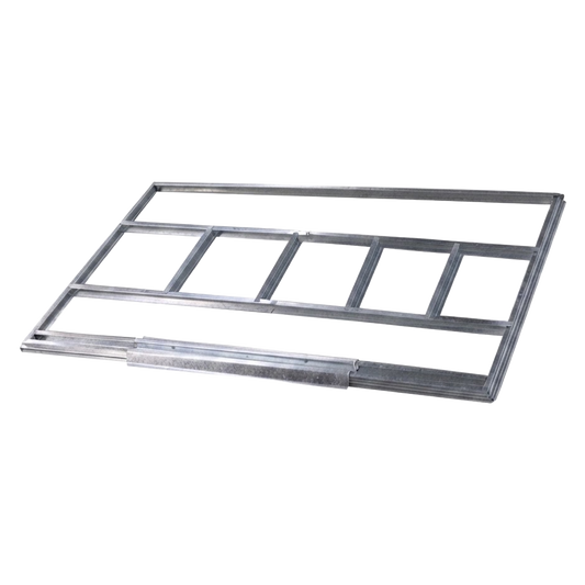 Base metálica galvanizada Natuur 277x191 cm para caseta ref 119912.