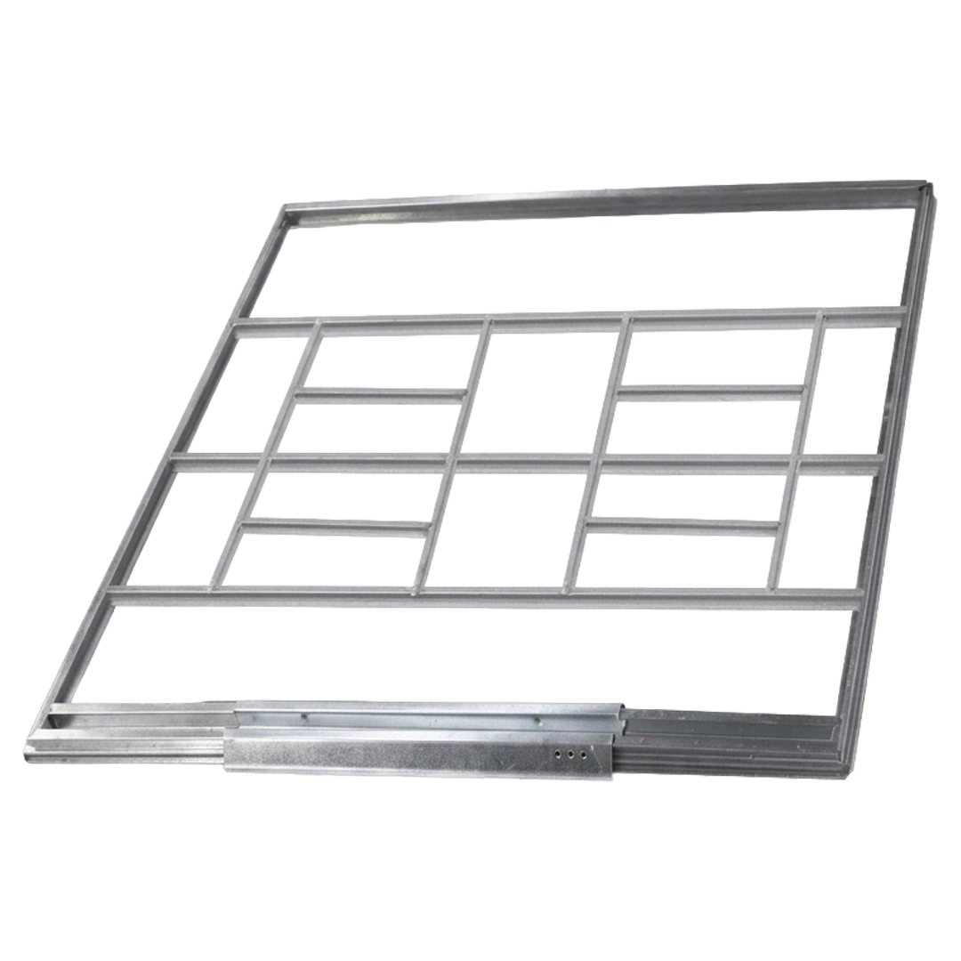 Estructura de suelo de acero galvanizado Natuur para caseta NT104066