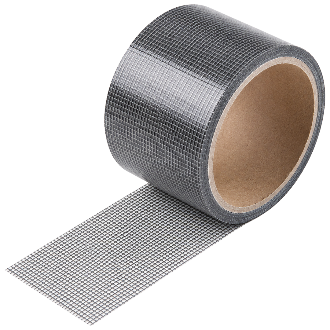 Cinta para reparar mosquitera de aluminio Natuur 5x200 cm gris.