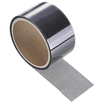 Rollo de cinta adhesiva reparadora Natuur para mallas de aluminio.