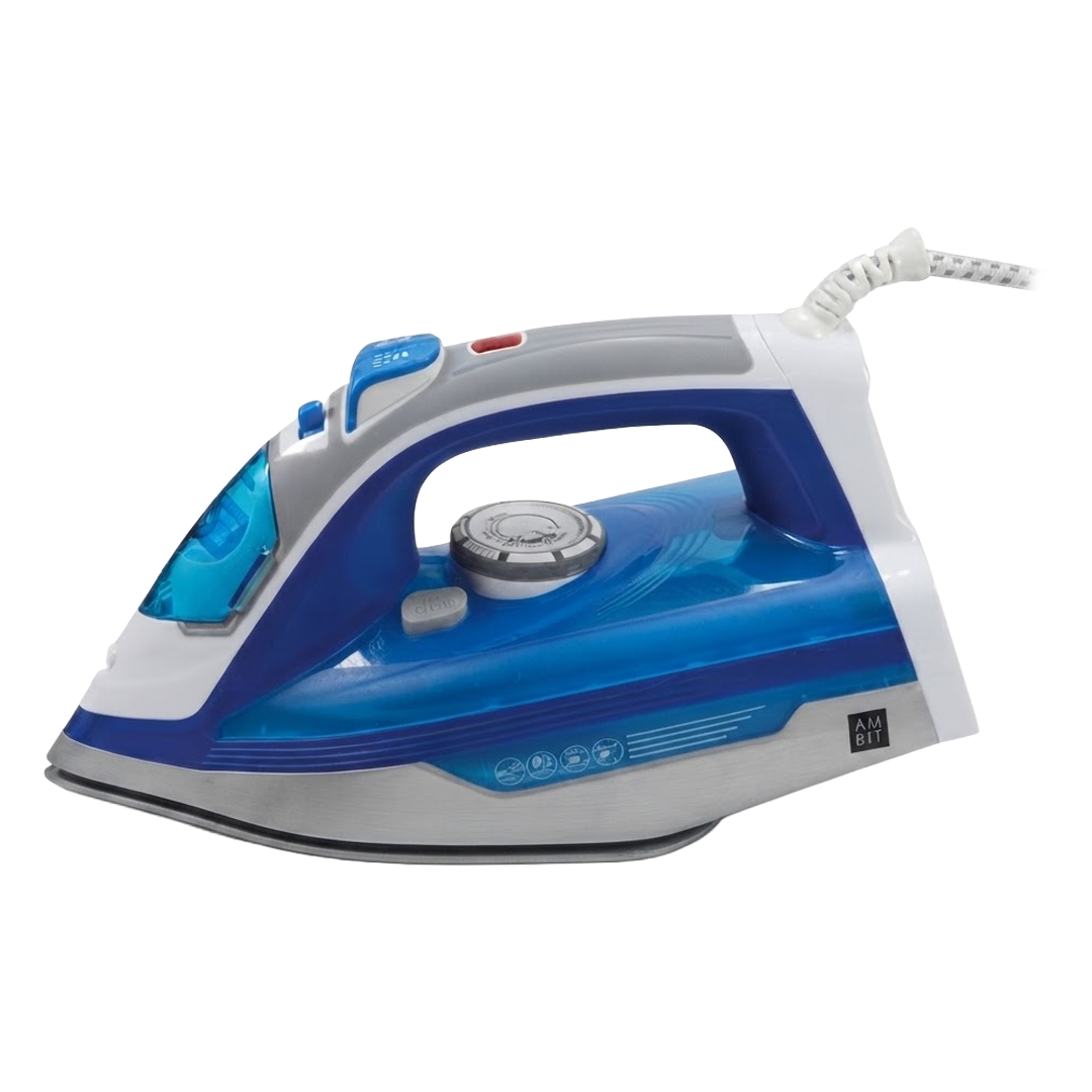 Plancha de vapor Ambit 2600W suela inox ref 142859.