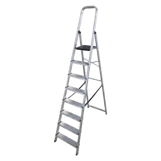 Escalera de aluminio de 8 peldanos Ambit ref 142916