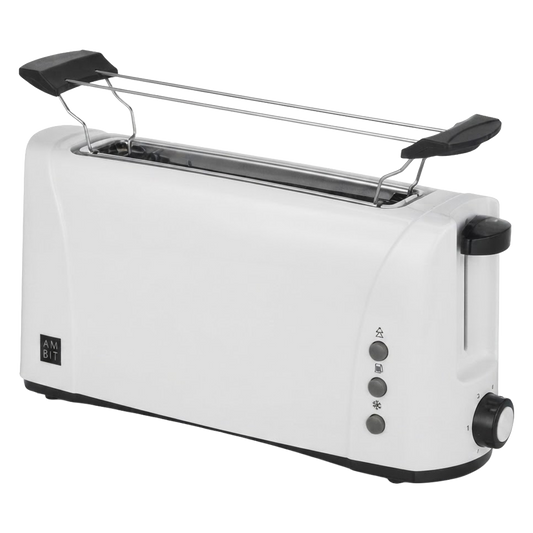 Tostador de ranura larga blanco 1000W Ambit ref 142935