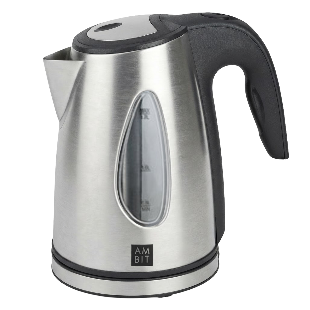 Hervidor de agua de acero inoxidable Ambit 2000W 1.7L ref 142936.