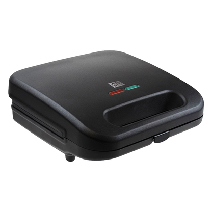 Sandwichera grill doble negra Ambit 800W ref 142931.