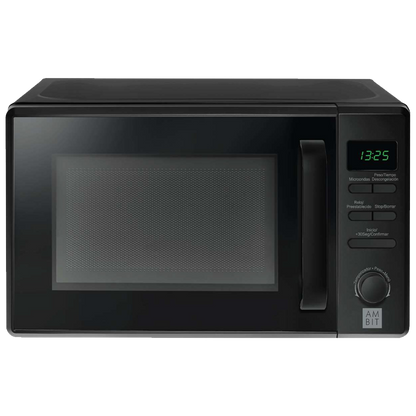 Horno microondas digital sin grill Ambit 20L 700W negro ref 143054.