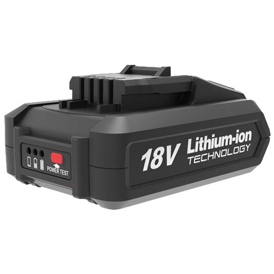 Batería Wesco 18V 2.0 Ah Li-Ion con indicador de carga para herramientas profesionales