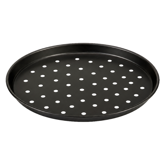 Molde para pizza redondo de acero antiadherente Ambit Ø32 cm.