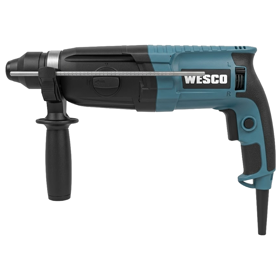 Martillo combinado profesional Wesco 800W WS3212K.1 con sistema SDS-plus