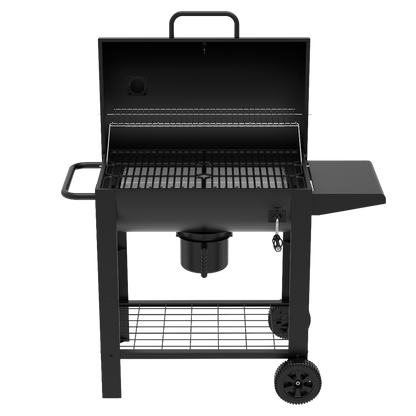Barbacoa de carbon Natuur con parrilla de hierro fundido de 66x42 cm.