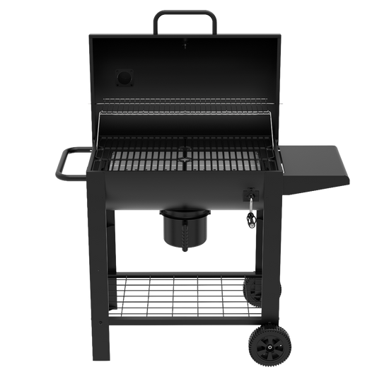 Barbacoa de carbon Natuur con parrilla de hierro fundido de 66x42 cm.