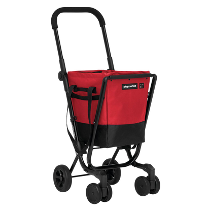 Bolsa extraíble y bolsillo trasero del carro de compra Ambit Easy Go.