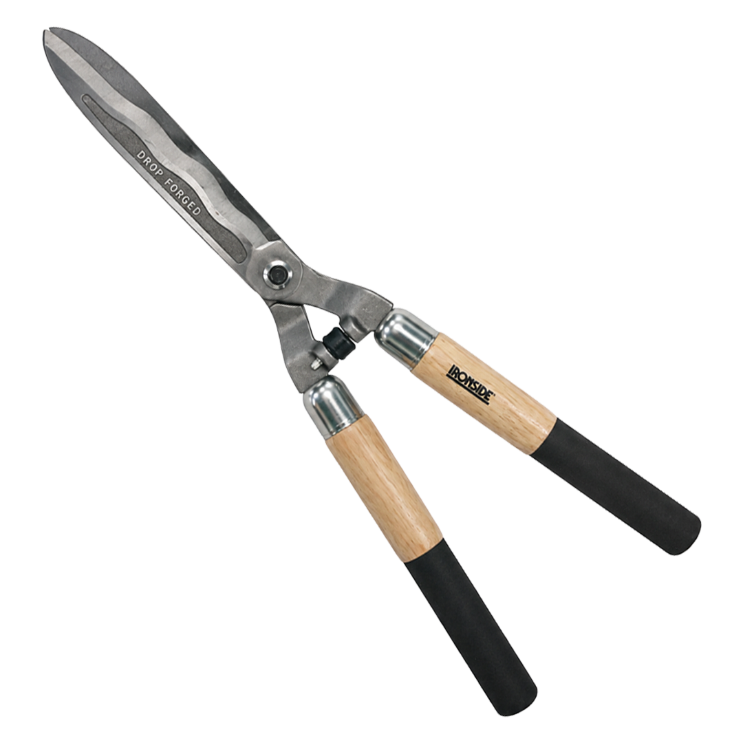 Tijera cortasetos Ironside Garden de 57 cm con mango de madera ref 145381