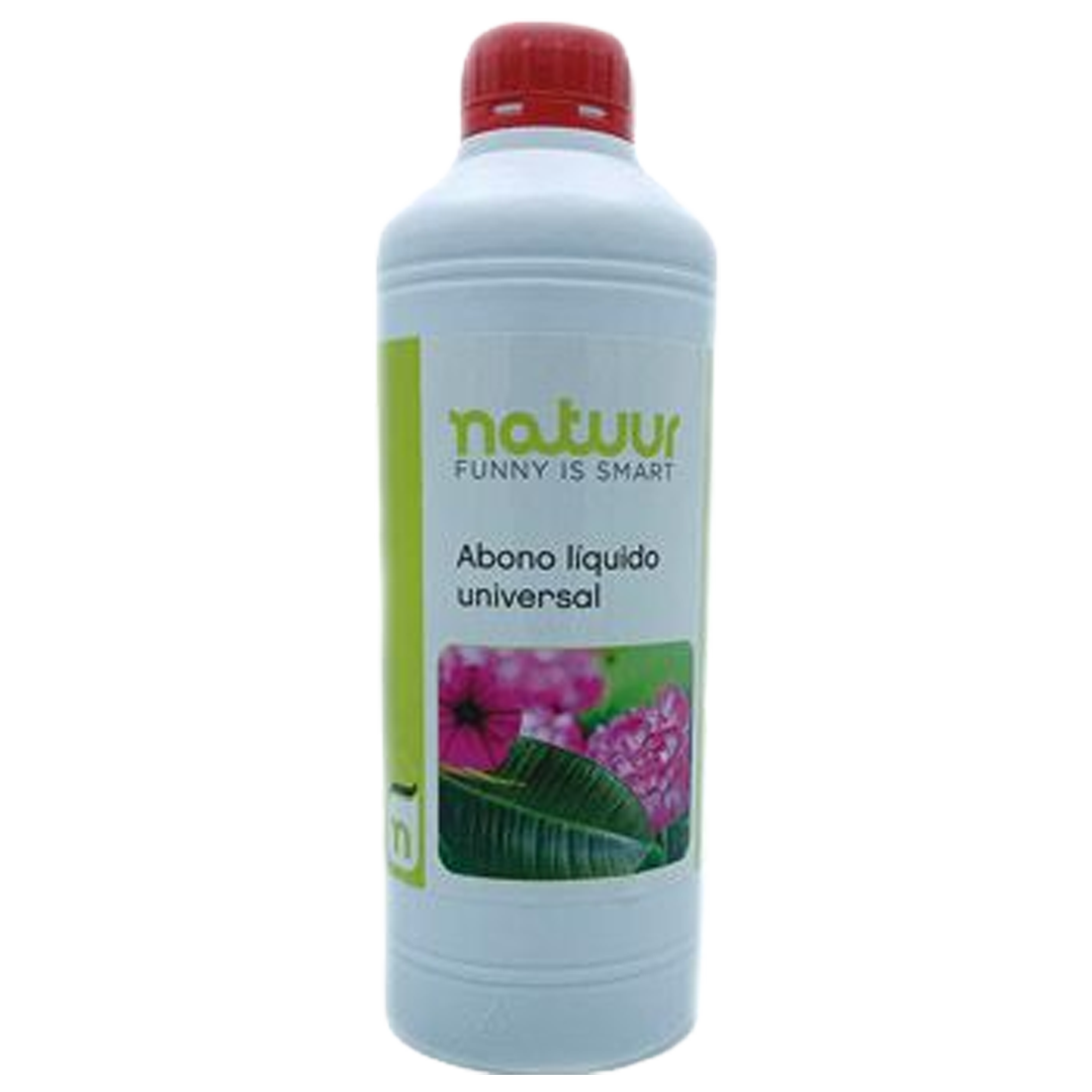 Botella de abono liquido concentrado Natuur 1 litro con oligoelementos ref 146036.