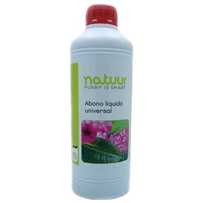 Botella de abono liquido concentrado Natuur 1 litro con oligoelementos ref 146036.