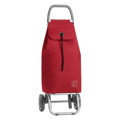 Carro de compra plegable 4 ruedas Ambit I-MAX MF 4L rojo ref 146882