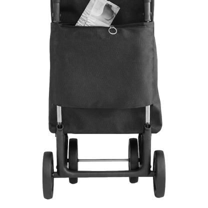 Bolsa I-MAX de 43L con bolsillo trasero y cierre de cordon en carro Ambit.