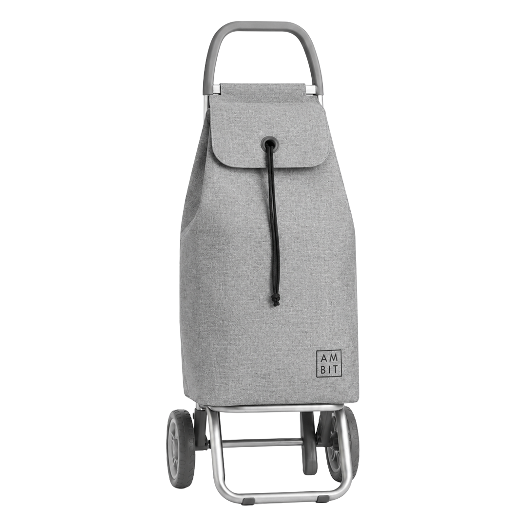 Carro compra 4 ruedas plegable Ambit Tweed I-Max 4L gris ref 146886