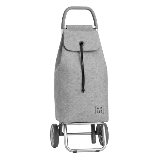 Carro compra 4 ruedas plegable Ambit Tweed I-Max 4L gris ref 146886